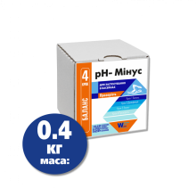 рН- (мінус) в гранулах 0.4 рН- (мінус) в гранулах 0.4